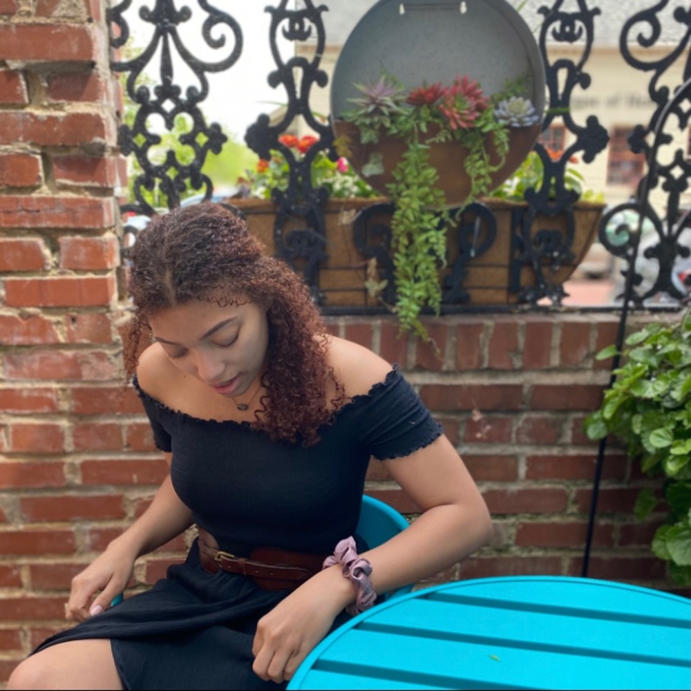 Hollister Smocked Off the Shoulder Dress